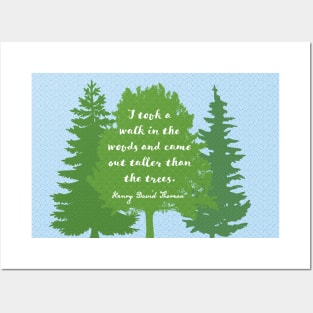 Walk in the Woods, Thoreau Posters and Art